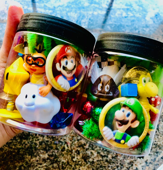 Super Mario Dough Jar