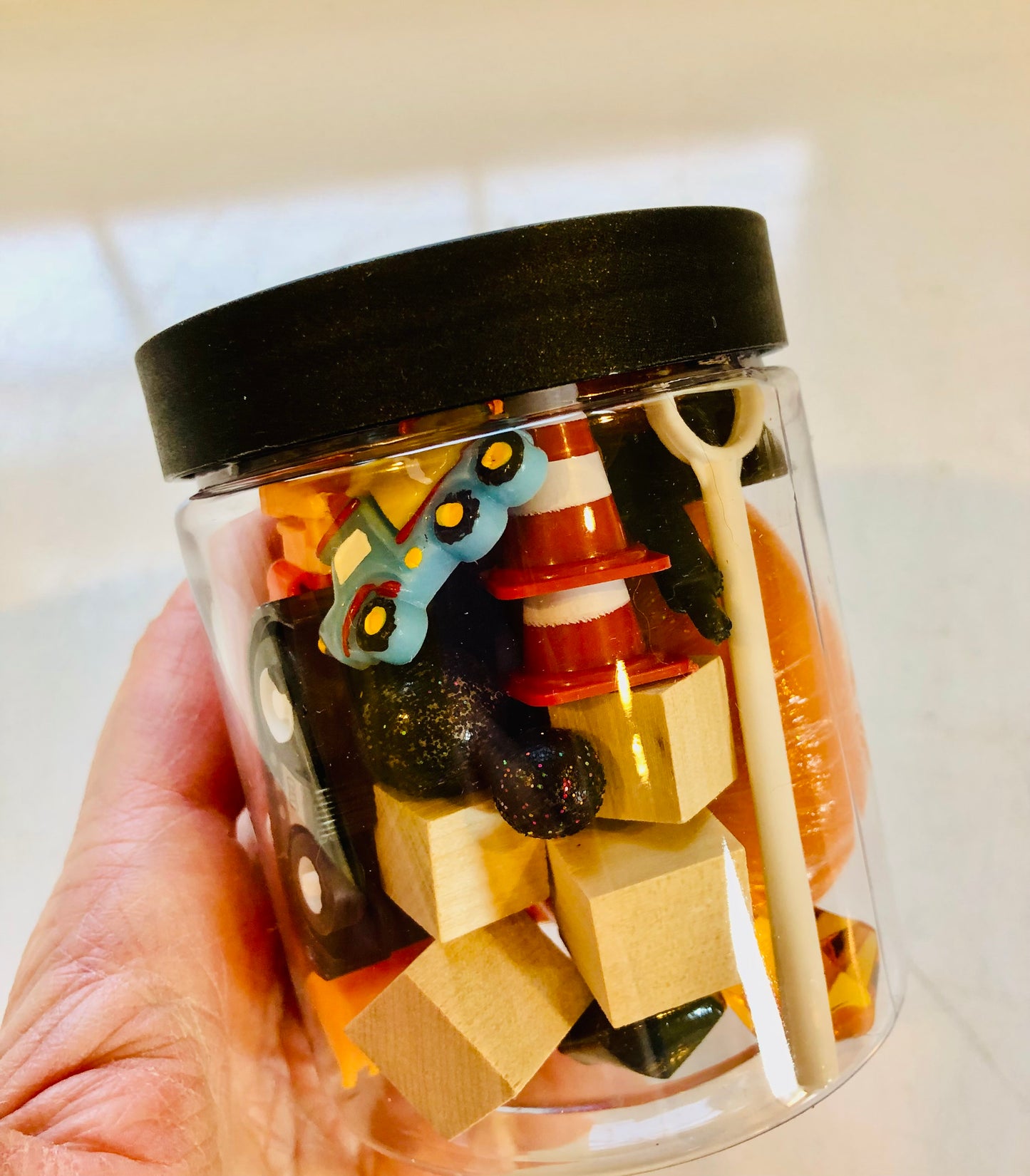 Construction Dough Jar