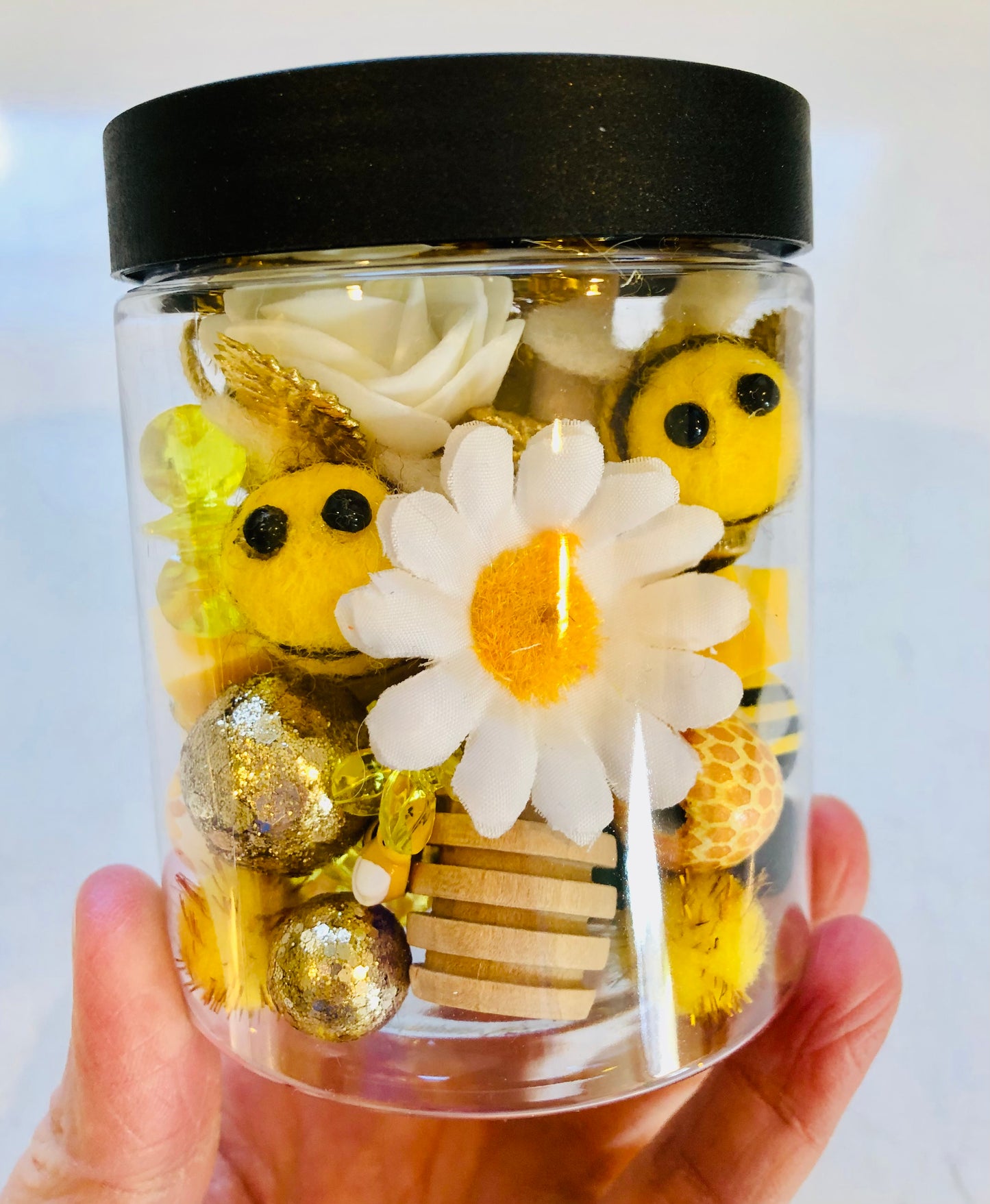 Bee Dough Jar