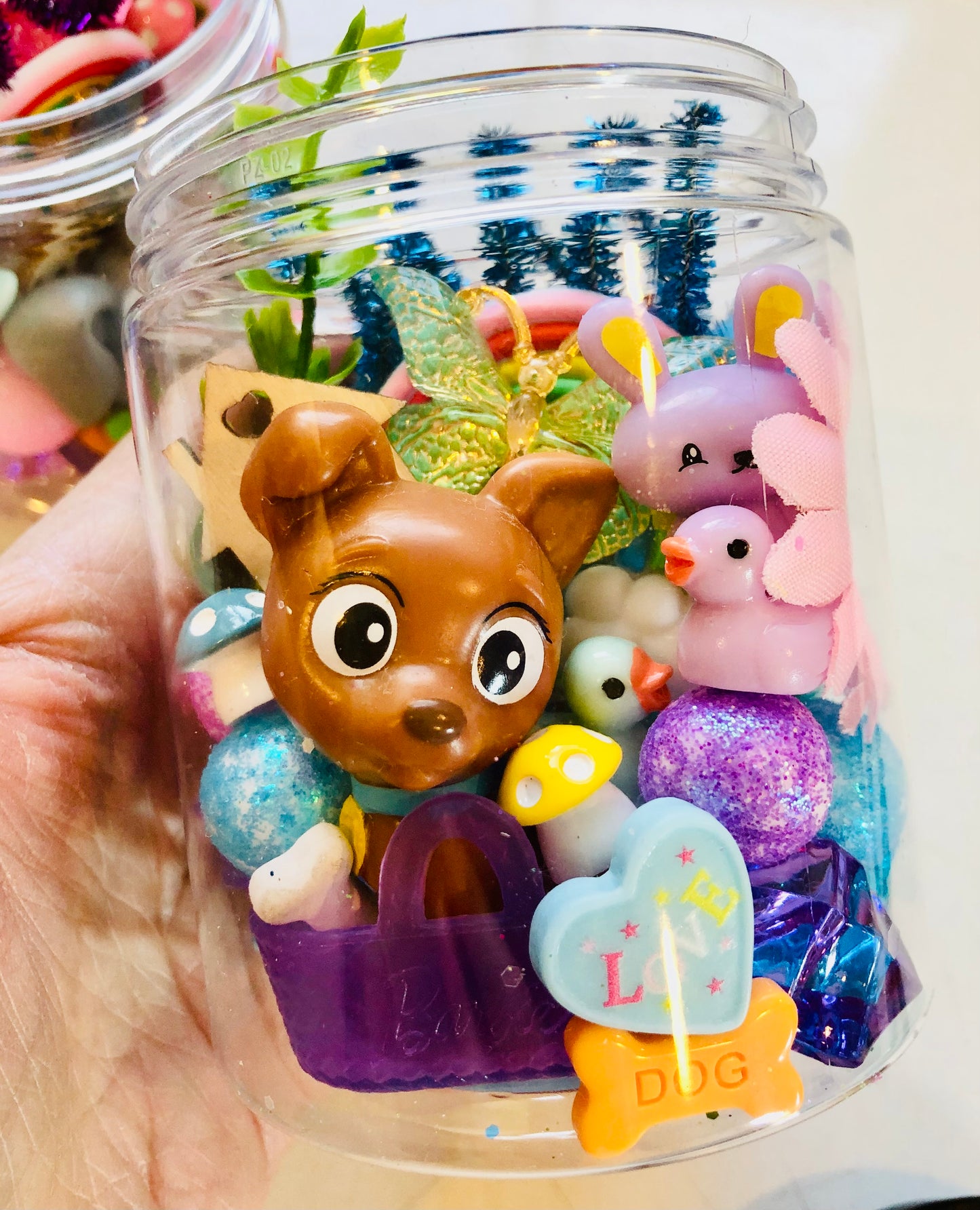Cute Pets Dough Jar