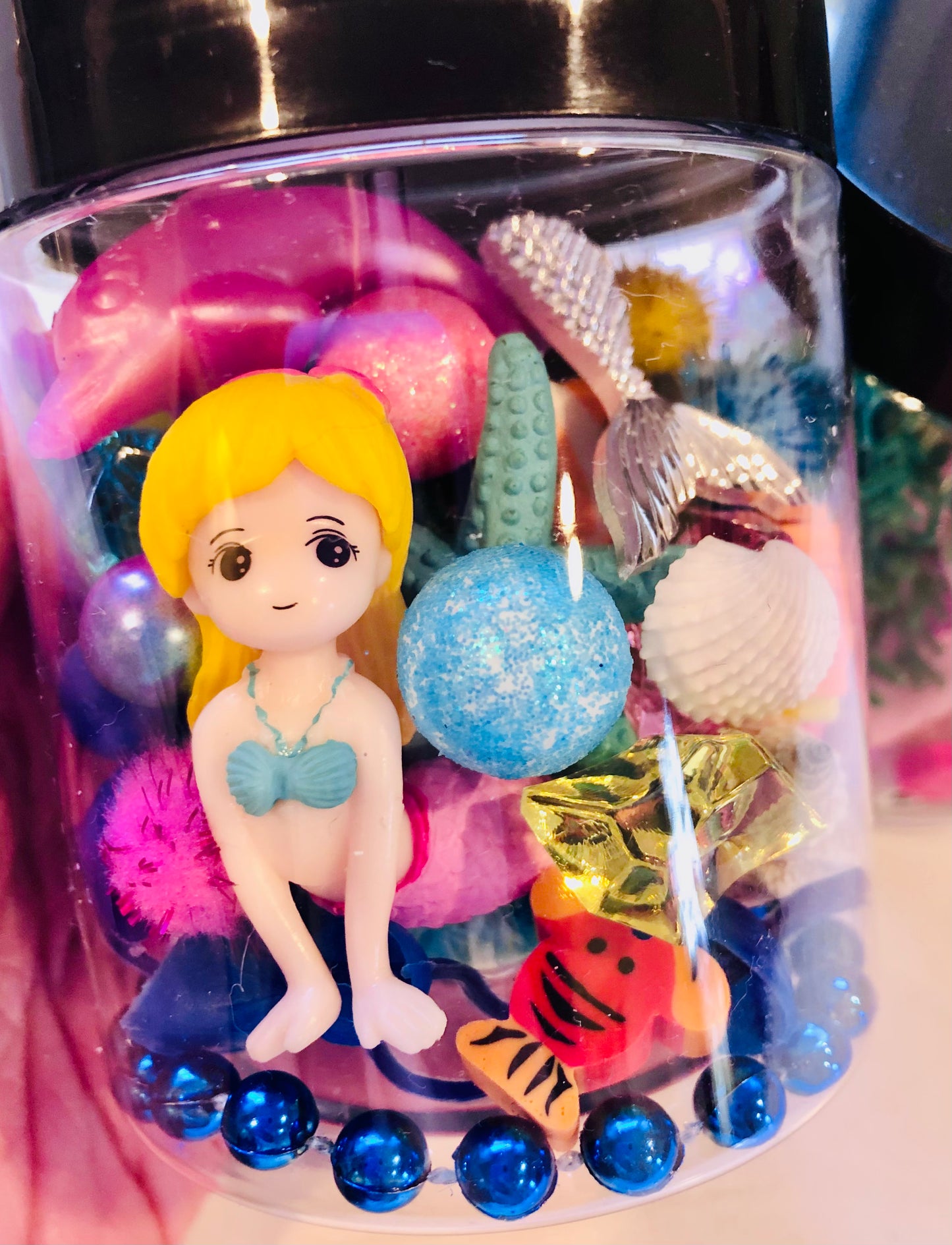 Mermaid Dough Jar