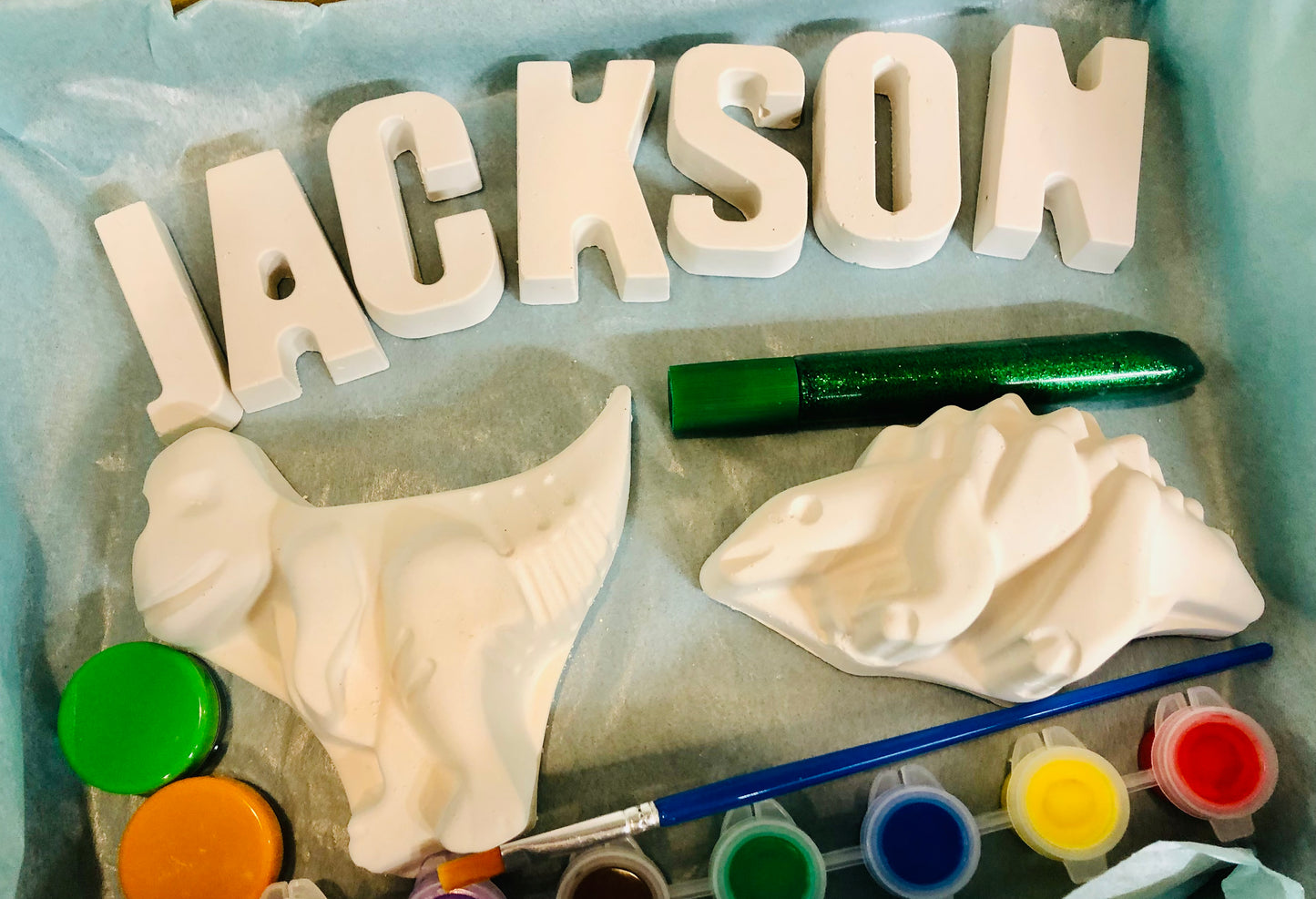 Dinosaur Name Painting Kit