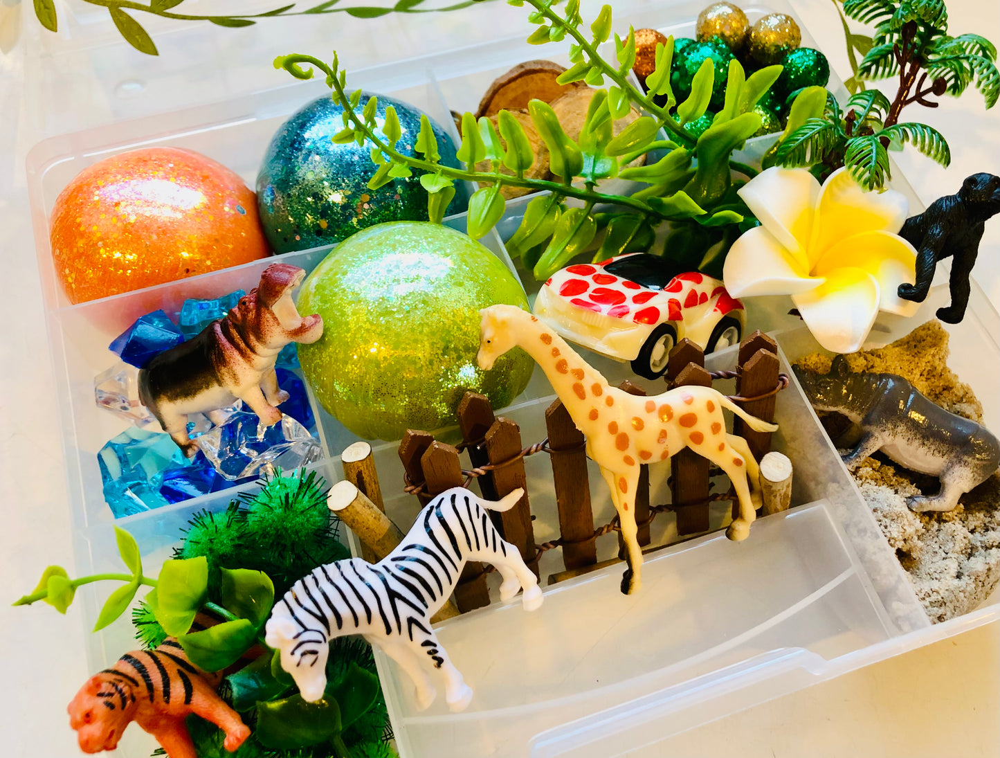 Animal Safari Play Dough Kit
