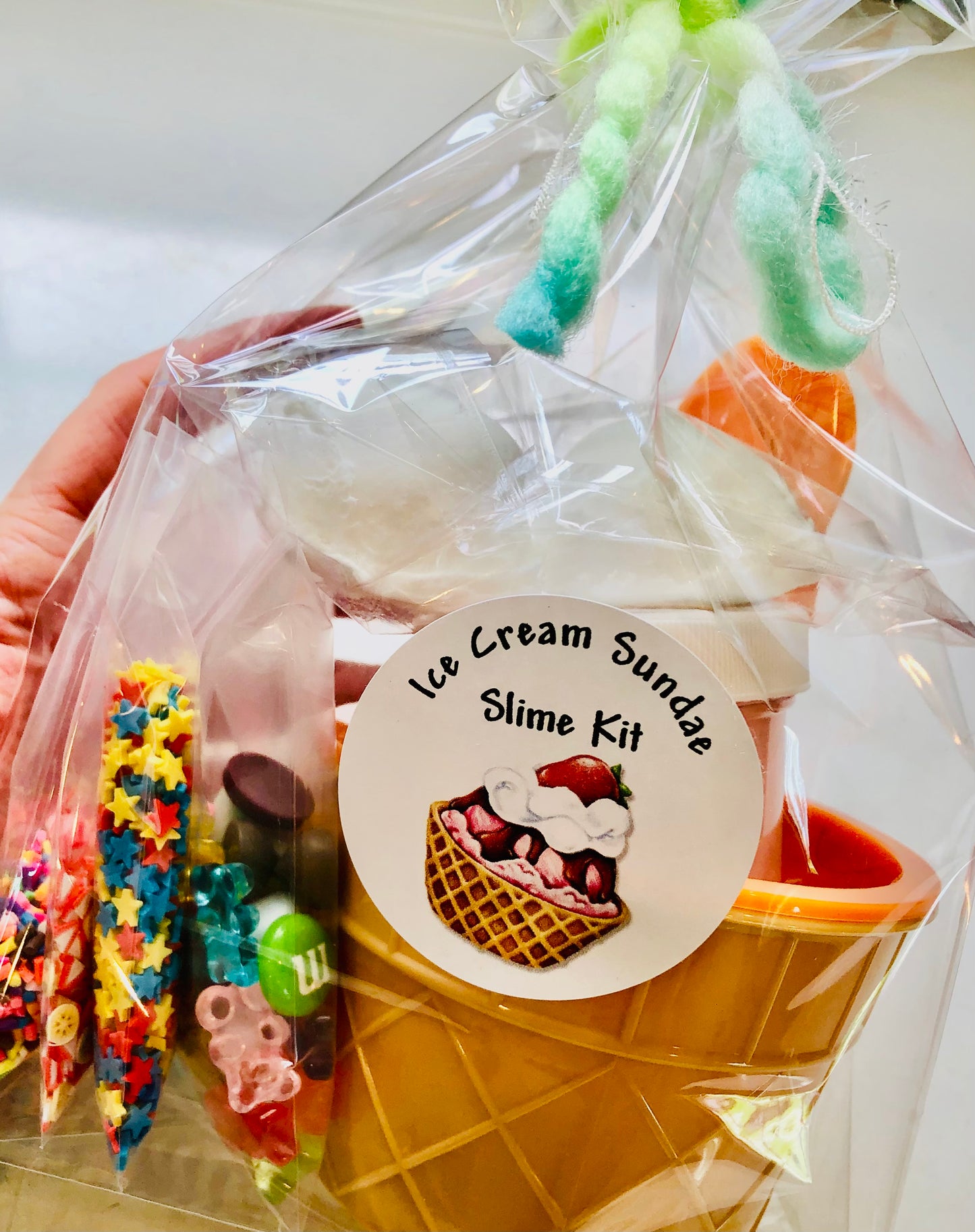 Ice Cream Sundae Slime KIt