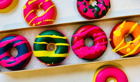 Donut Crayon Set