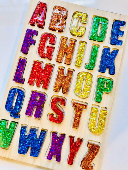 Thick and Chunky Letter Set