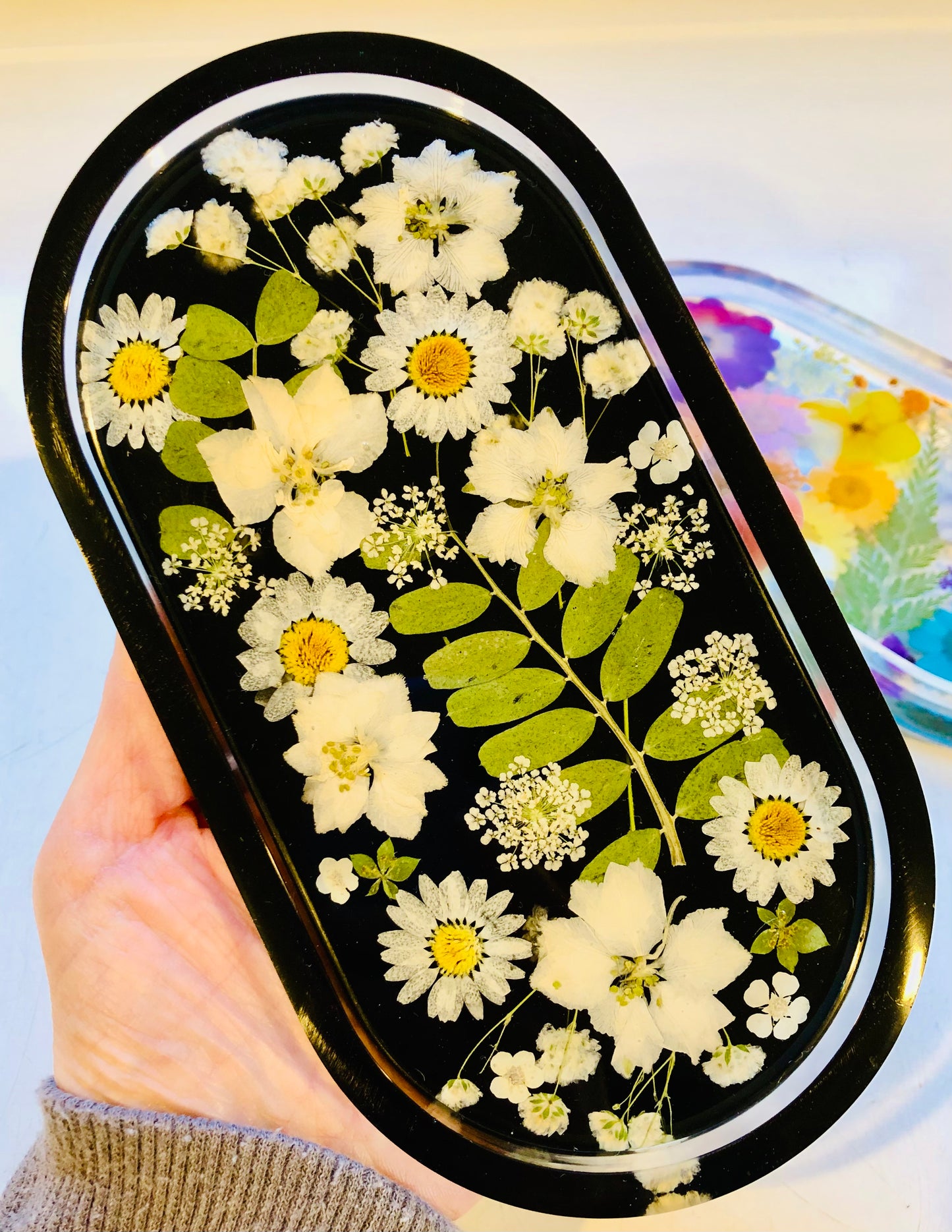 Floral Catchall Tray