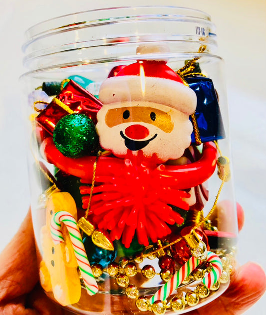 Santa Dough Jar