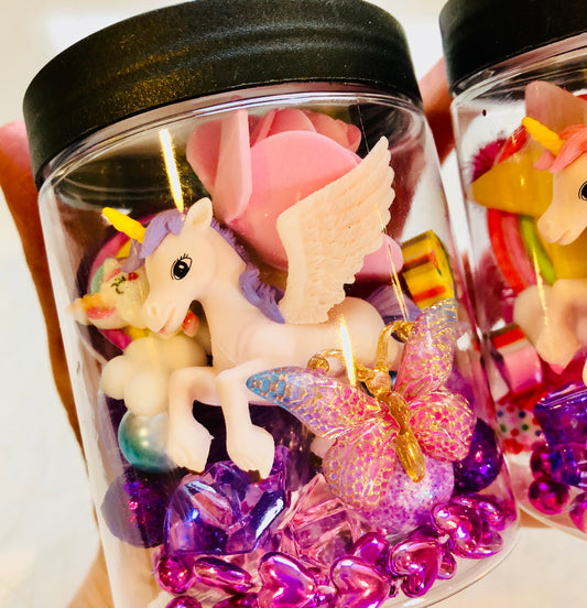 Unicorn Dough Jar