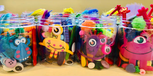 Monster Dough Jar