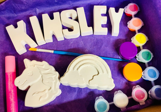 Unicorn Name Painting Kit