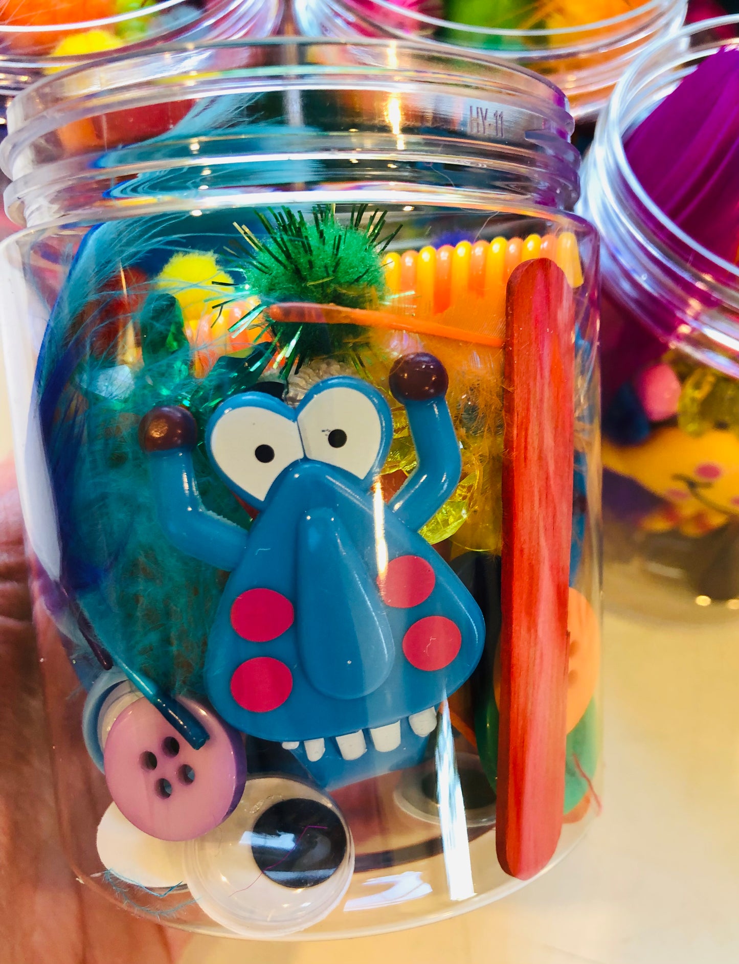 Monster Dough Jar