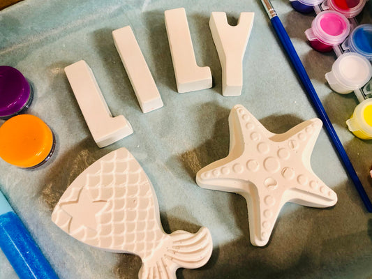 Mermaid Name Painting Kit