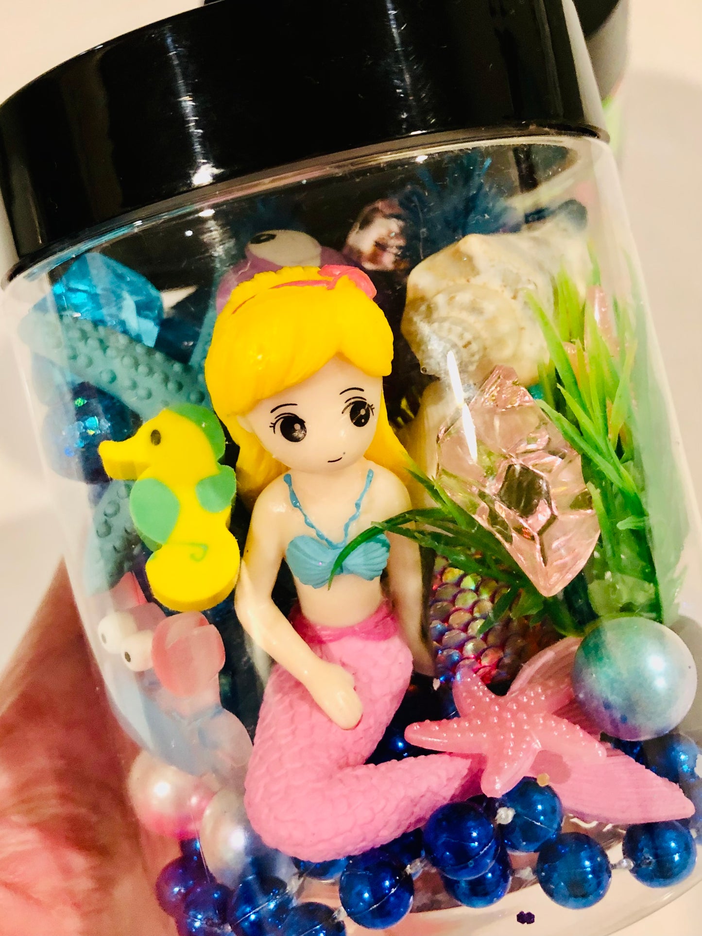 Mermaid Dough Jar