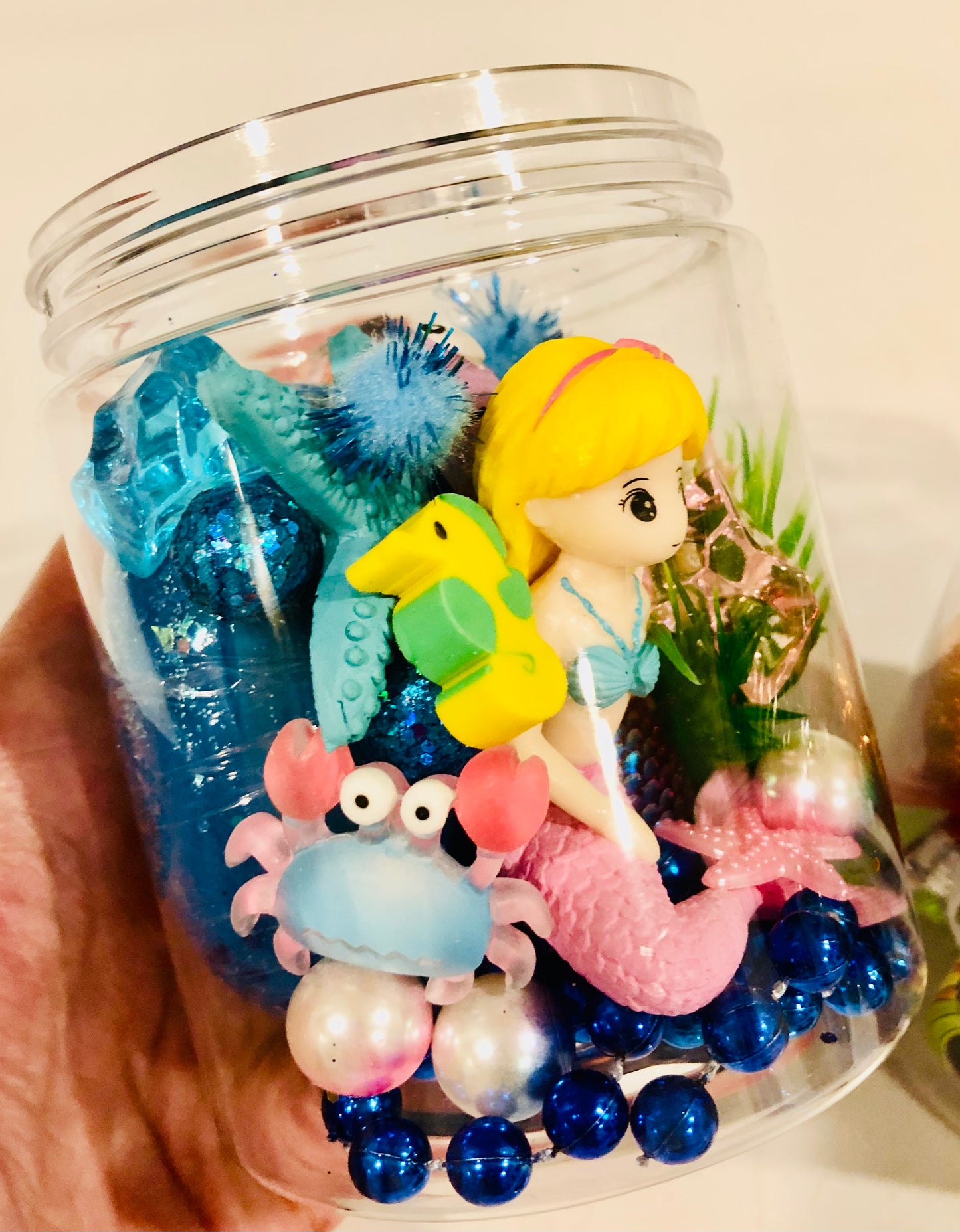 Mermaid Dough Jar